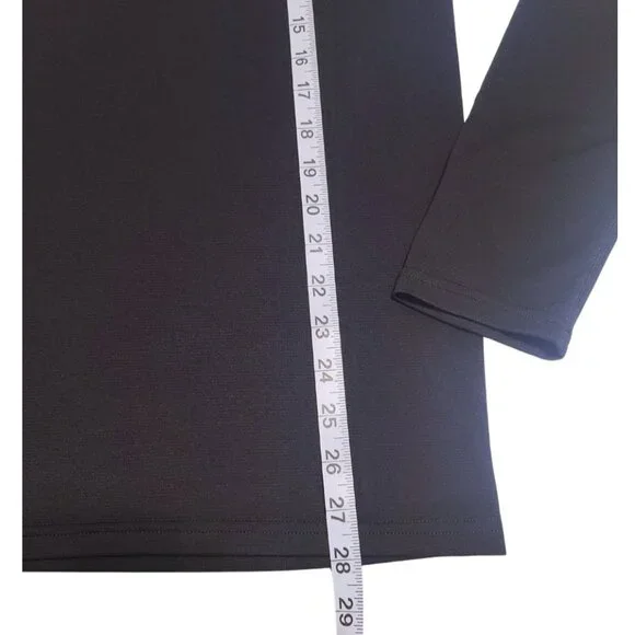 Champion Long Sleeve Black Shirt, Size Medium - Picture 8 of 9